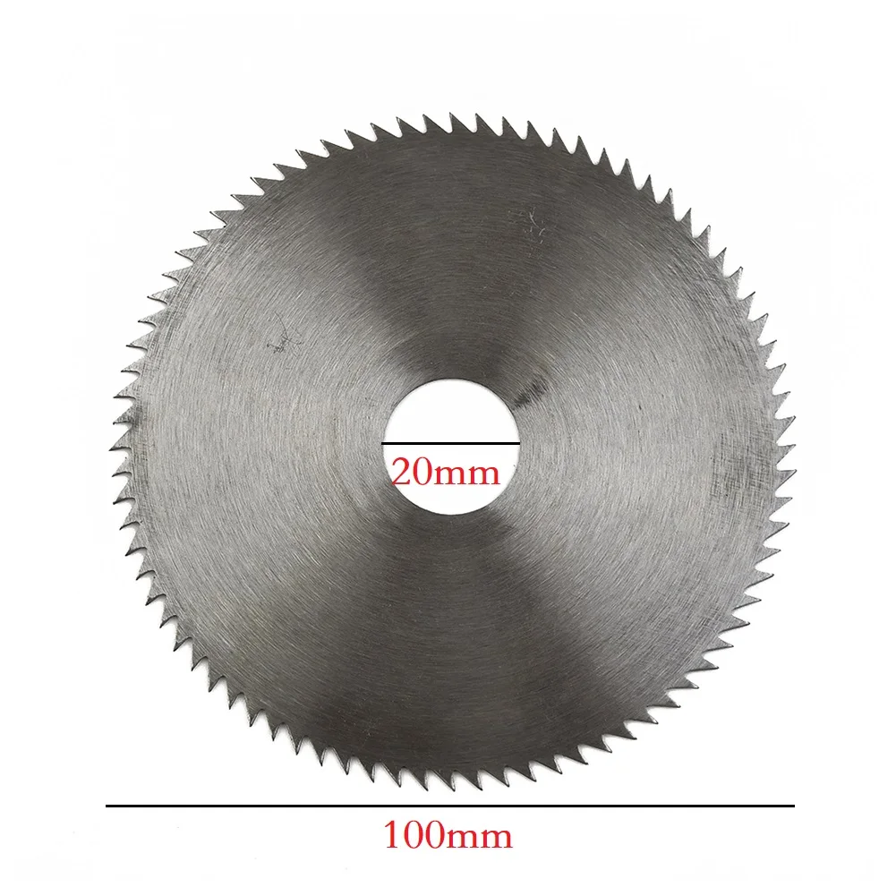 Hoja de sierra Circular de 100mm y 4 pulgadas, disco de corte para madera, plástico y cobre, 16/20mm, 1 unidad