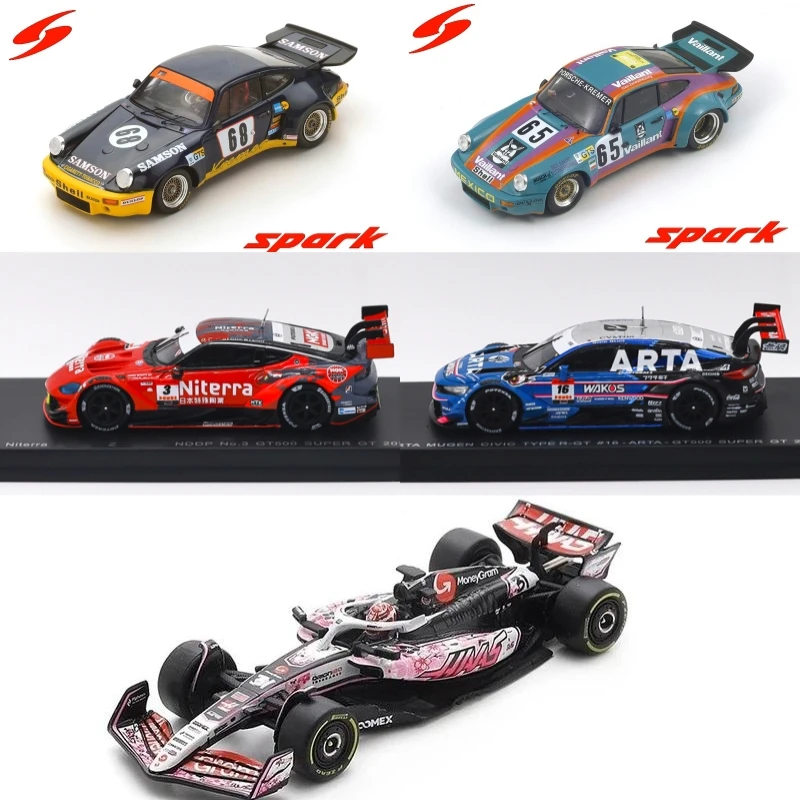 

Spark 1:64 HAAS VF-25 NO.31 GT500 SUPER GT 2025 RSR 3.0 No.65 24H Le Mans Diecast Model Car