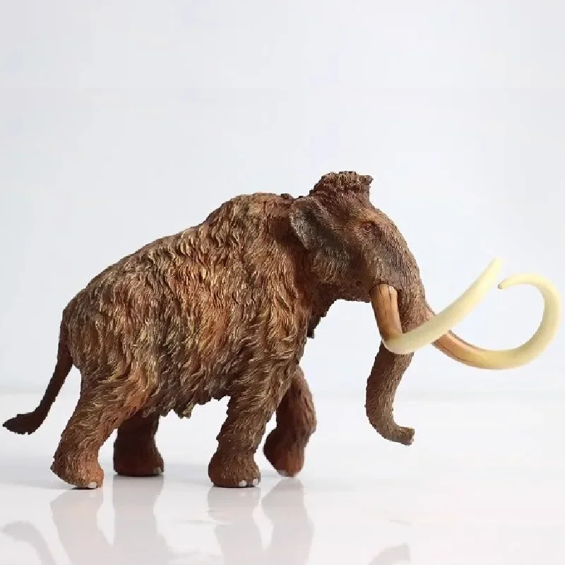 TNG Prehistoric Animals Model Mammoth Elephant Figures Toy Desktop Decoration