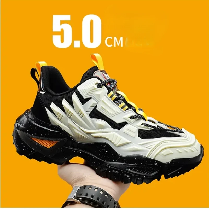 Unisex Fashion Sneakers Men Up Round Toe Cushioning Running Shoes Woman Trainer Race Breathable Couple Tenis Shoe Outdoor Sports