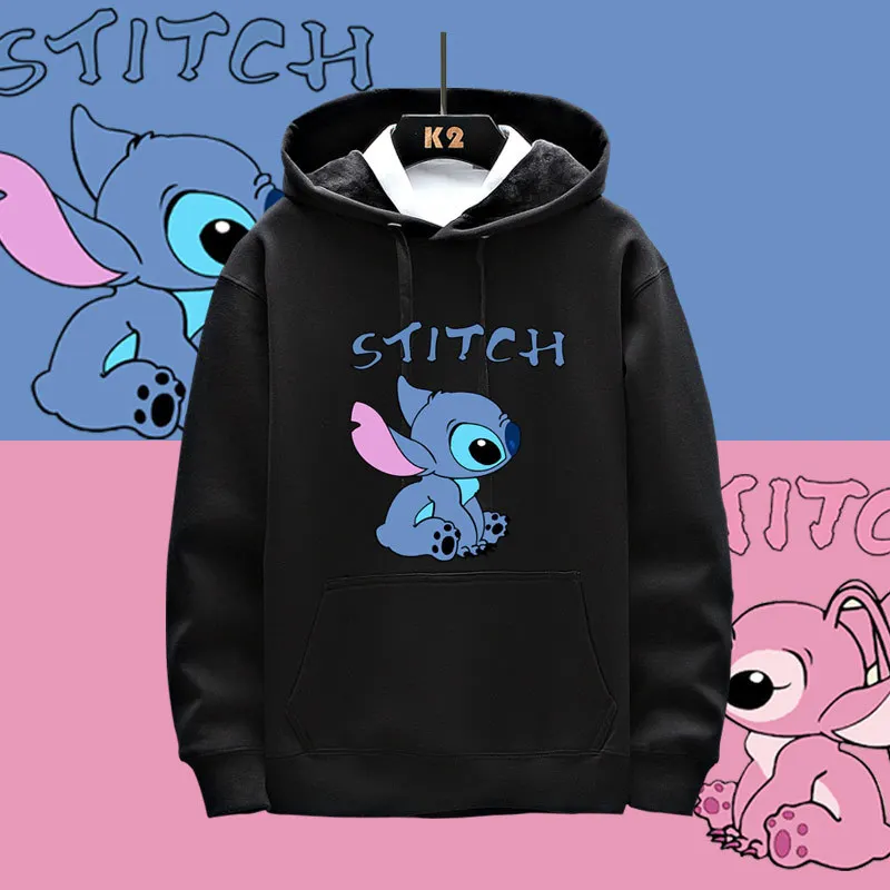 Cartoon Stitch Co-branded Stitch Different Couples Clothes Men and Women Couples Sweater Jacket