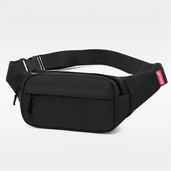 Unisex Waist Bag Small Canvas Shoulder Crossbody Bags for Women 2023 Men's Sports Fanny Pack Fashion Phone Female Chest Bag