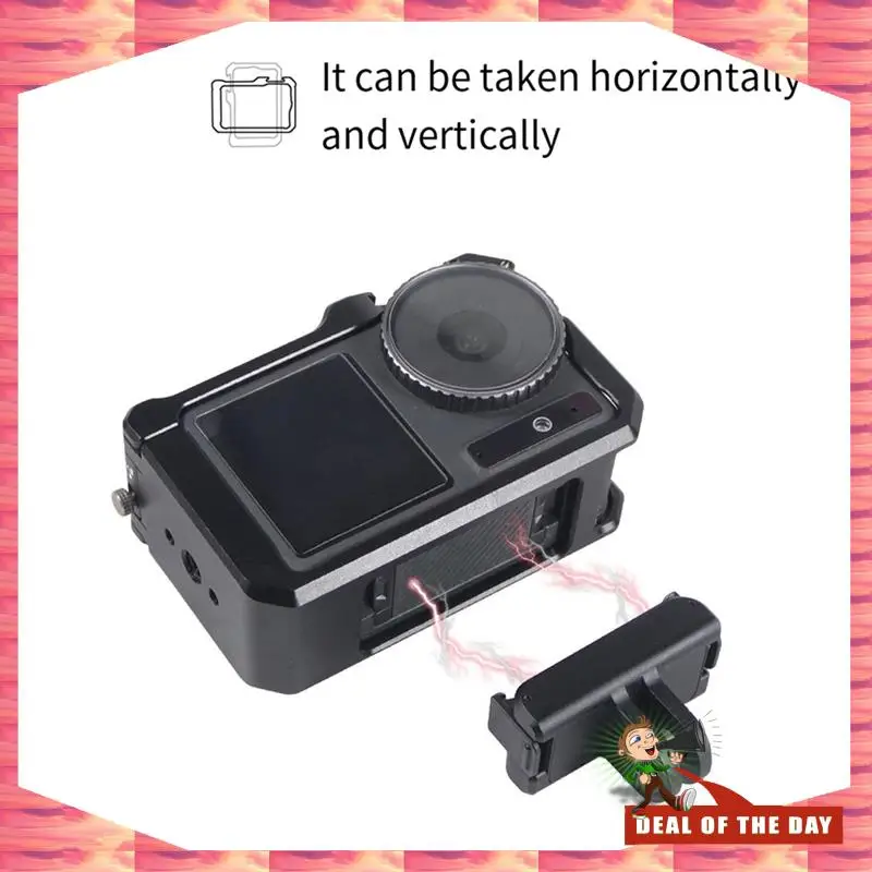 24-Hour Delivery Suitable For DJI Osmo Action 3 4 Camera Mounting Housing Set  Cage Protection Frame Including Accessories