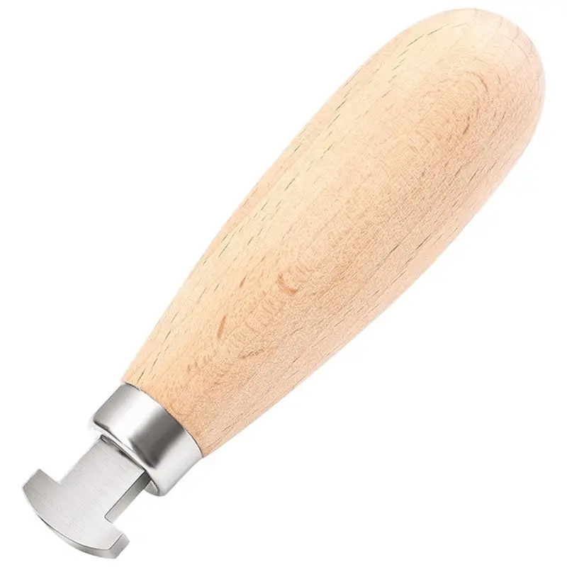 【EFFICIENT 】Stone Setting Tools Burnishing Tool Knife Versatile Ergonomic Wood Handle Jewelry Accessory Makers