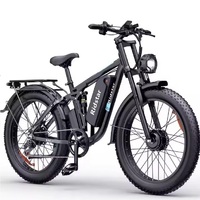 E26Pro 2000W 26 Electric Mountain Off-Road Bike Lithium Battery Dual Motor Electric Hybrid Bicycle Fat Tire Cargo Ebike