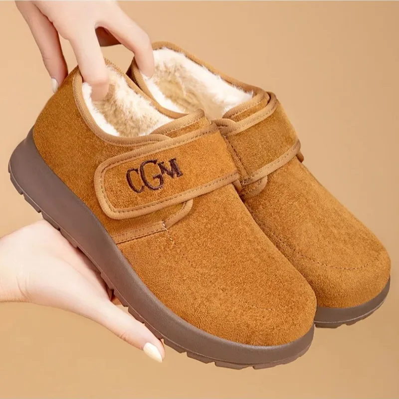 

Winter Snow Boots for Women Fashionable Velvet Warm Cotton Boots Classic Comfortable Casual Shoes for Women Botas Invierno Mujer