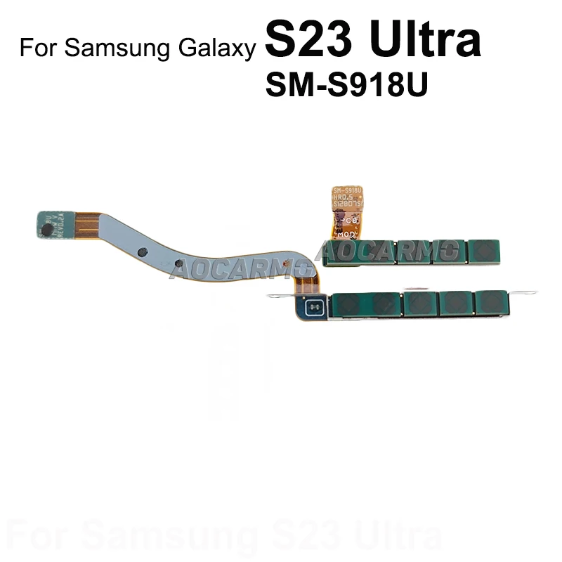 Aocarmo For Samsung Galaxy S23 Ultra S23U S918U MMW 5G mmWave Signal Antenna Module Flex Cable Replacement Parts