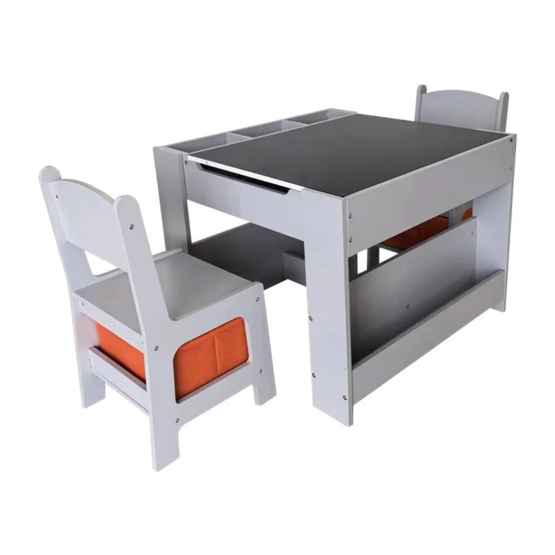 Children's study table Multifunctional toy  Baby puzzle assembly game