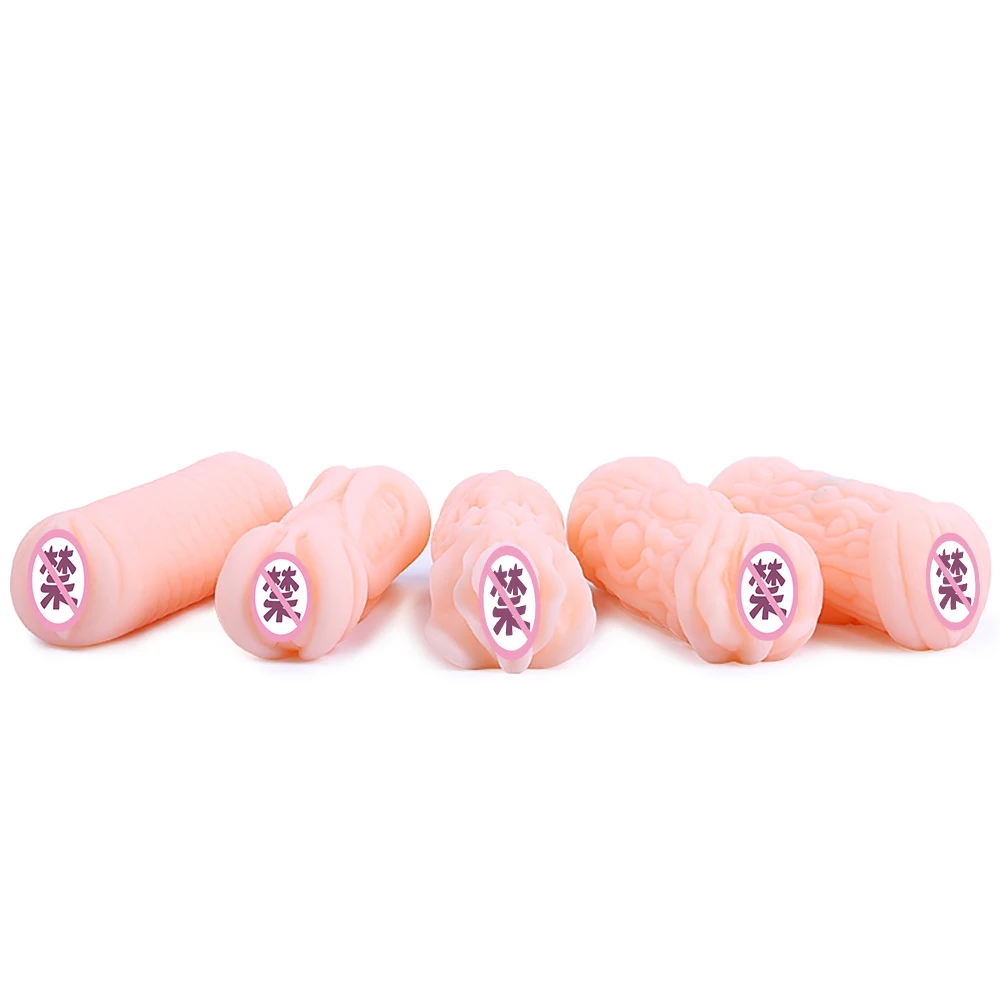 Silicone Male Masturbation Cup Realistic Artificial Vagina Anime Simulation Pocket Pussy Aircraft Cup Hip Model Sex Toys For Men 6