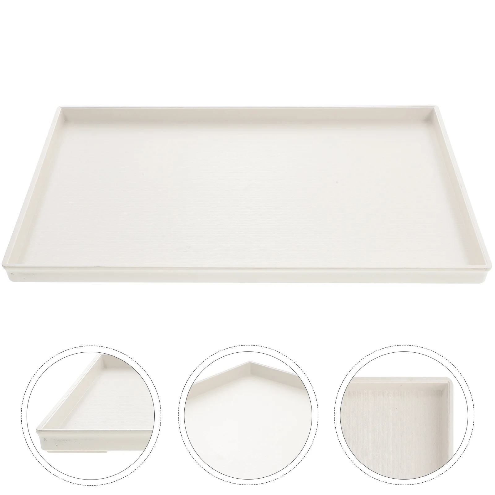 

Melamine Food Serving Plate Tableware Tray for Snacks Fruits Kitchen Storage Household Plate Tableware Tray