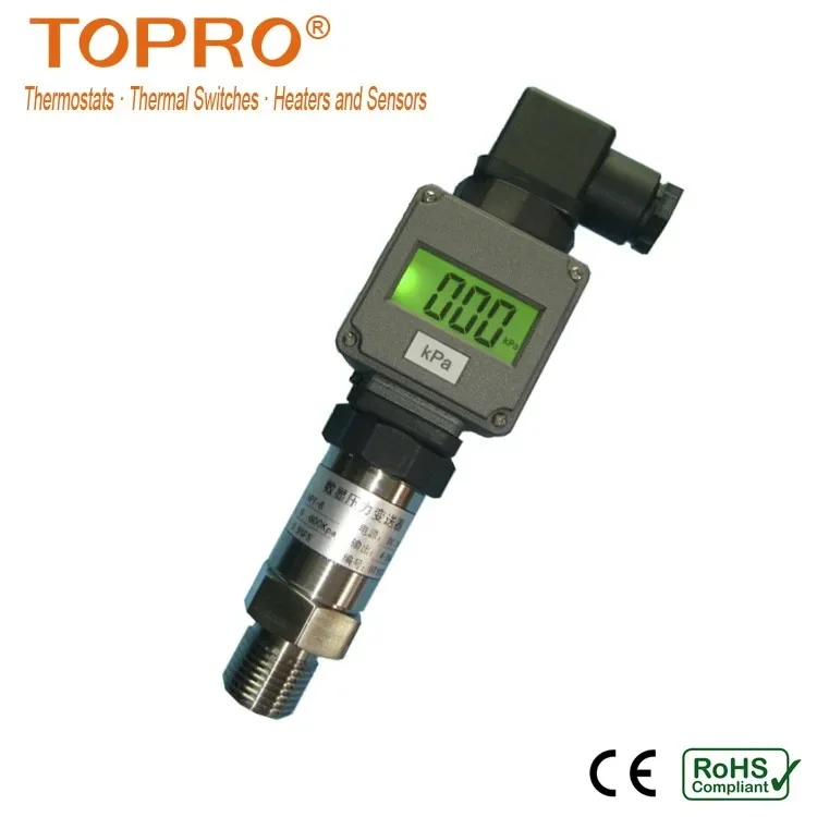 4~20mA Mini Pressure Transmitter TOPRO TSP101 with LED Digital Display