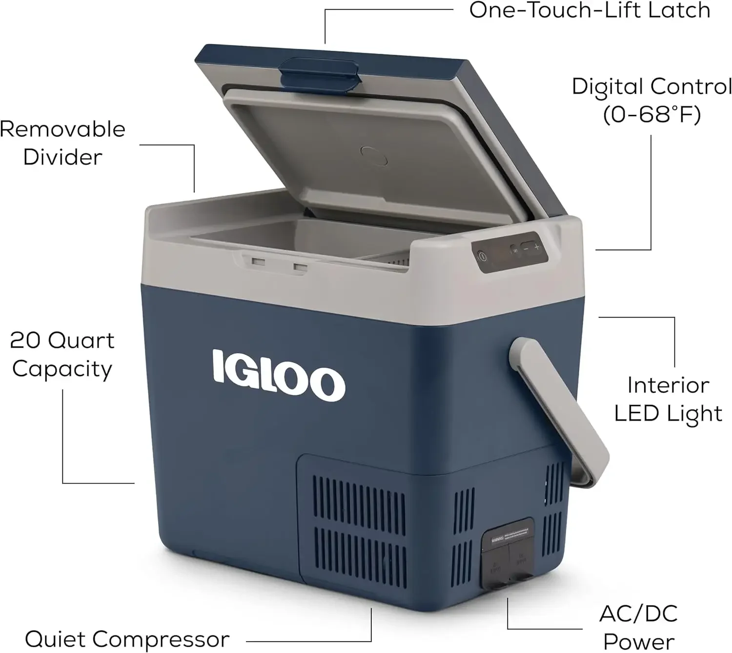 

USA.Portable Electric Coolers (18-60QT)