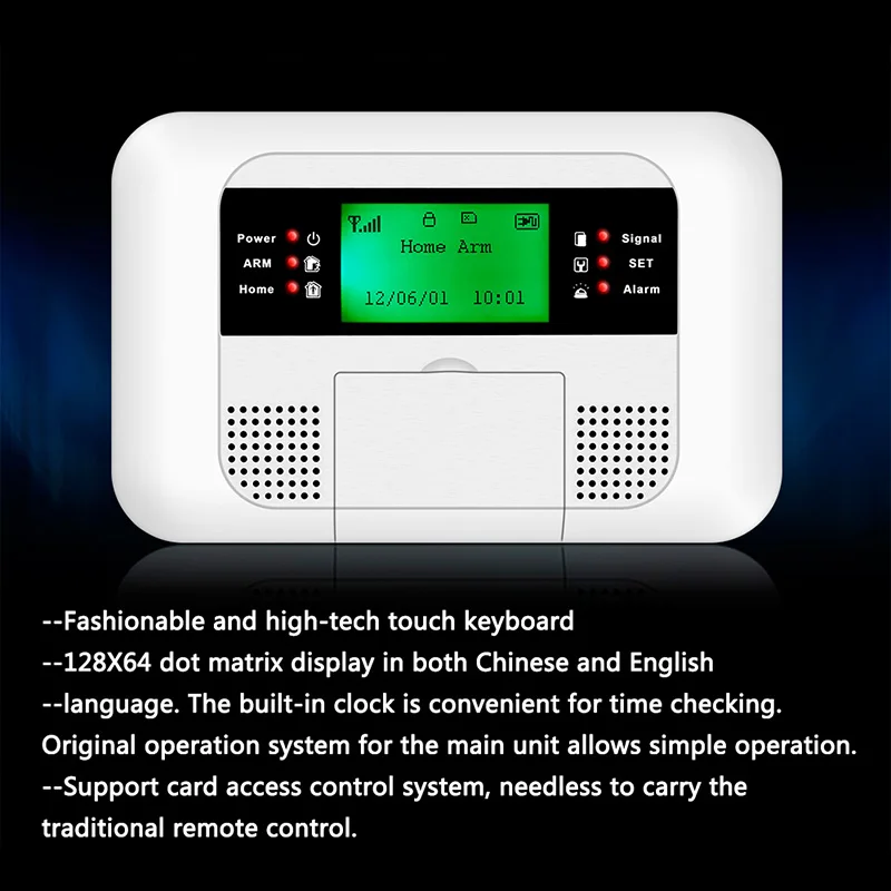 KERUI GSM Security Alarm System Works With Home Burglar Motion Detector Door Window Sensor