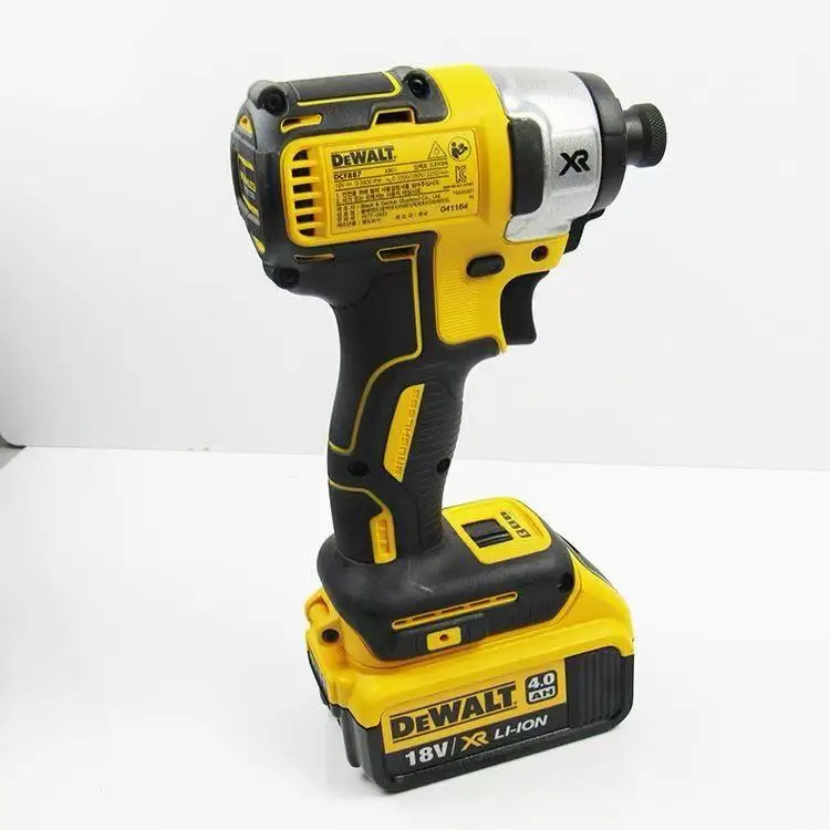 DEWALT DCF887 أدوات الحفر الكهربائية شنيور يعمل بالبطارية 20 فولت الحفر اللاسلكي مفك كهربائي فرش السيارات أداة السلطة اللاسلكية