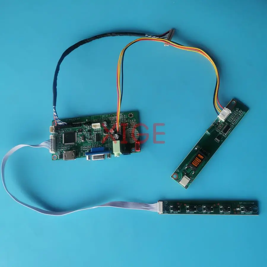 

LCD Screen Drive Controller Board Fit B141XG03 B141XN04 B141XN03 TX36D79VC1CAB VGA+HDMI 1-CCFL 1024x768 20 Pin LVDS 1024*768 Kit