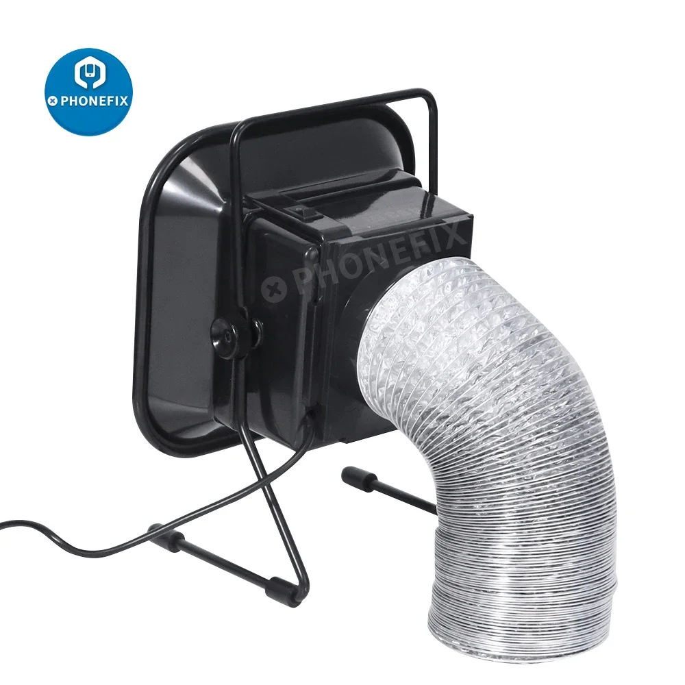 220V 493 Smoke Absorber Soldering เหล็กบ้าน ESD Fume Extractor Desktop บุหรี่ Remover ฟรีฟองน้ำกรองคาร์บอนกัมมันต์