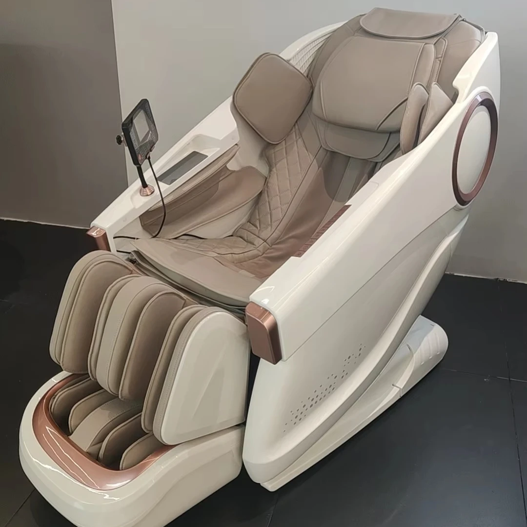 GUOHENG Black Message Chair 4d Zero Gravity Full Body Shiatsu New Design Massage Chair