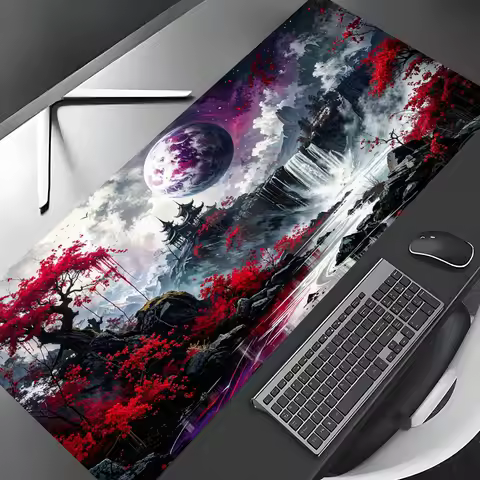 Artistic fantasy landscape design Mouse Pad Desk Mat Gaming mat gamer pc accessories rubber anti-slip keypad expansion mousepad
