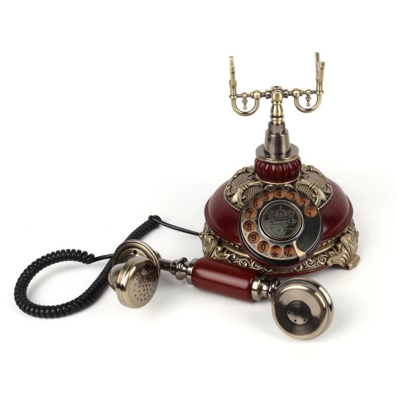 

Antique Recording Hotel Wedding Phone Fixed Landline Retro