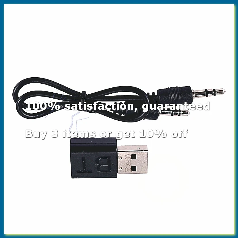 Bluetooth 5.0 Transmitter Receiver Mini 3.5MM Jack AUX Audio Wireless Adapter LED Indicator 2In1 Car Kit USB Adapter