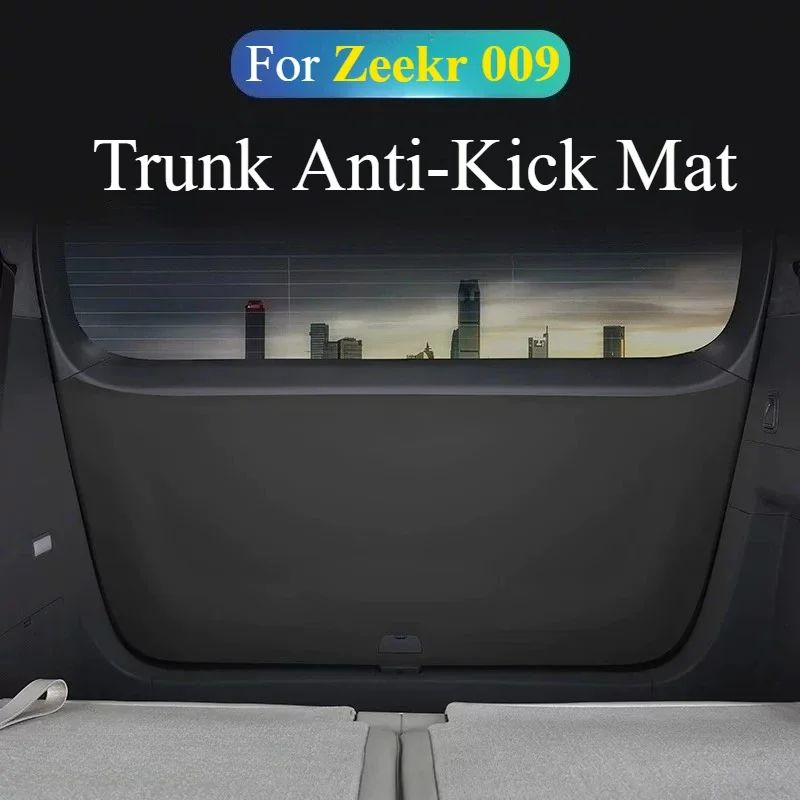 Custom Precise Fit Waterproof Anti Scratch Interior Mod Accessories For Zeekr 009 Trunk Anti‑Kick Mat Tailgate Protective Pad