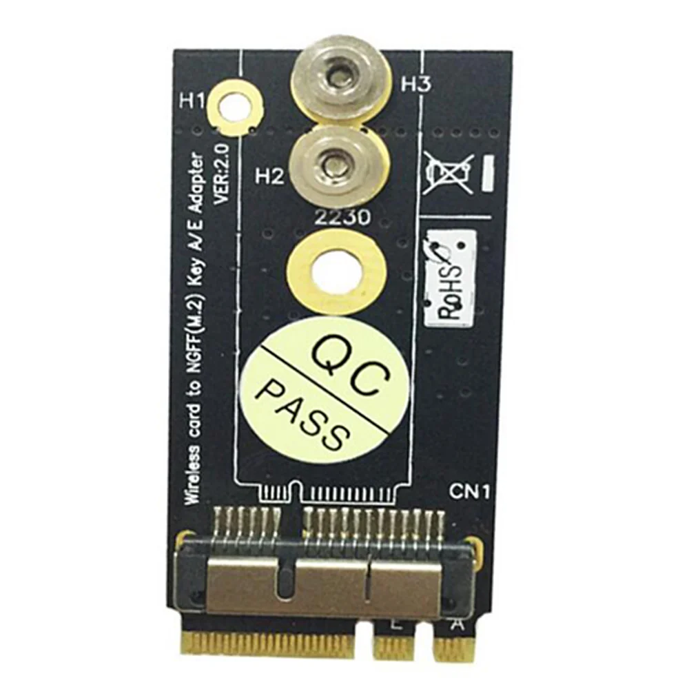 Adaptador WiFi BCM94360CS2 BCM 943224 PCIEBT2 12 + 6Pin para NGFF Key A/E M.2 Cartões WiFi Adaptador WiFi Placa de rede para Mac