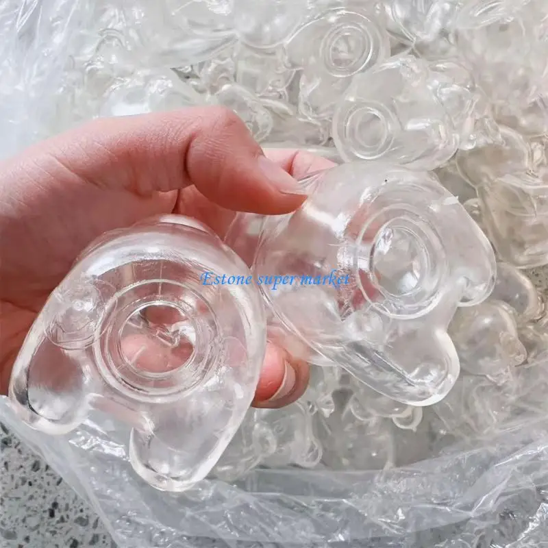 090B Fillable Bear Stress Relief Squeeze Toy Handmade With Soft TPR Material For Sensory Play
