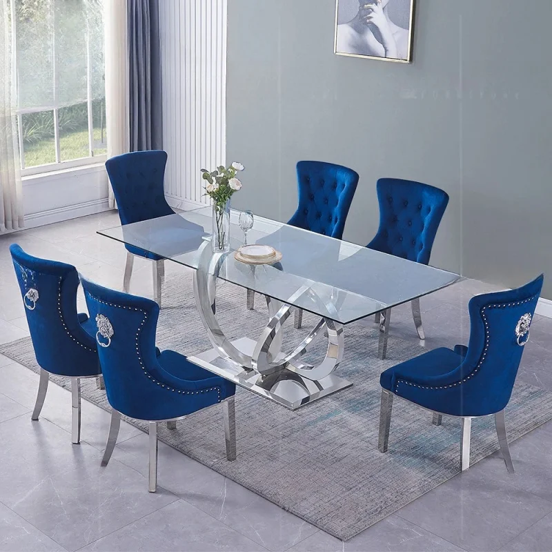 

Обеденный стул из легкой нержавеющей стали - высококачественный стул для дома и клуба