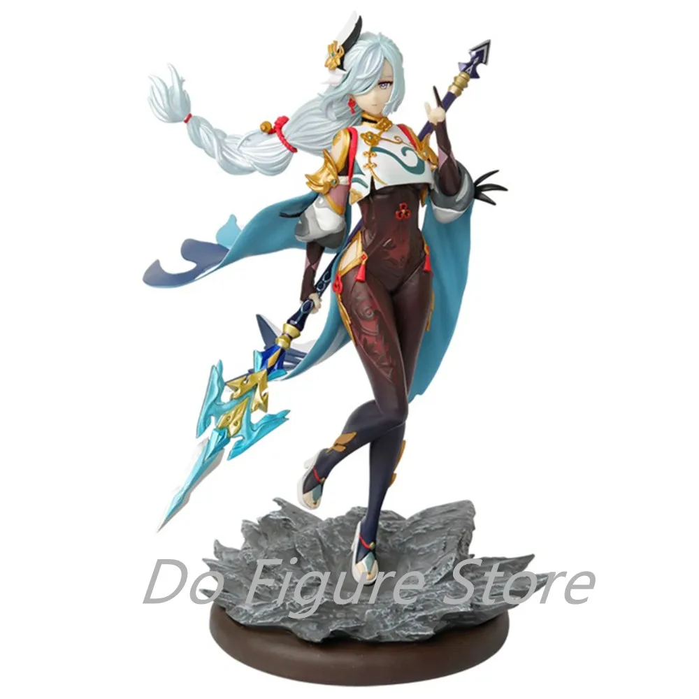 

30cm Genshin Impact Anime Figures Shenhe Statue Game Action Figure Collectible Decoration Model Doll Toys Gifts Pvc Pre-order