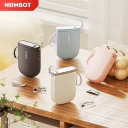Niimbot D11 Mini-Drucker, kabellose Handytasche, Thermo-Etikettendrucker, USB wiederaufladbar, tintenlos, DIY-Namens-Preisschild-Aufklebermaschine