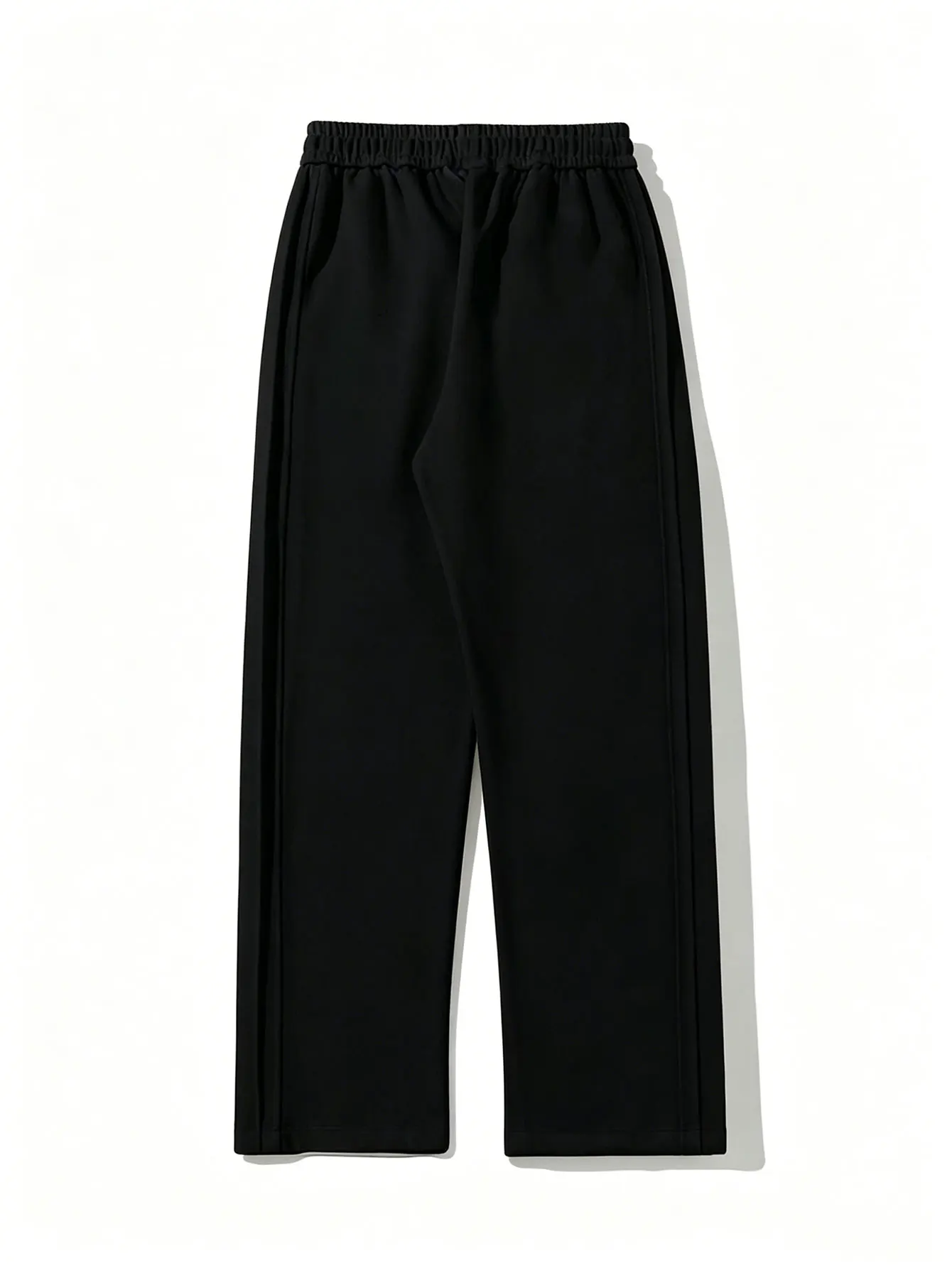 Herren-Freizeithosen, Locker Geschnittenes Design mit Weitem Bein, Elastischer Bund, Bequem für den Alltag, Modische Herrenbekleidung, Trendig und Stilvoll – Detail 23