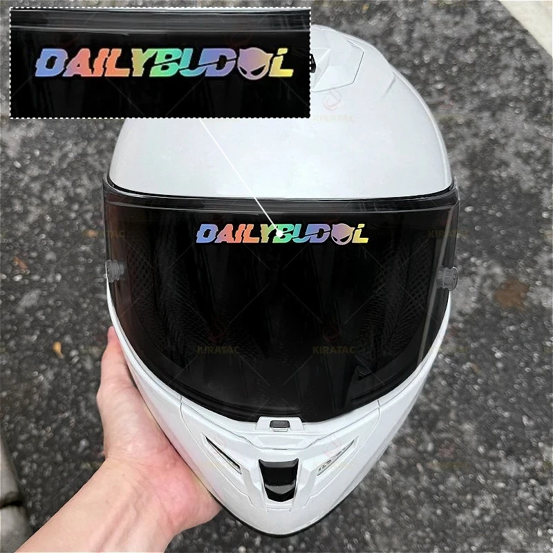 Adesivo Vinil Impermeável Daily Budol para Capacete de Moto, Viseira, Computador de Bicicleta e Decoração de Garrafa de Água