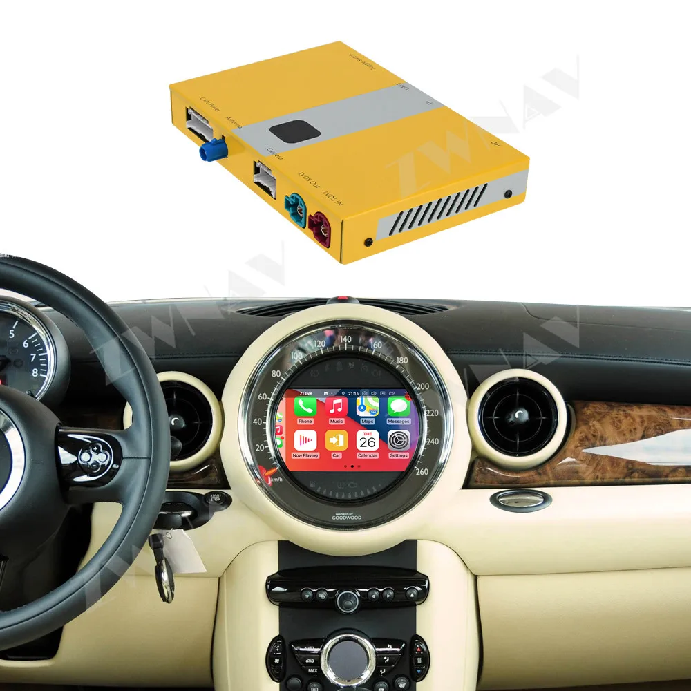 

Авто стерео Android Carplay Box для MINI R55 CIC 2009-2014 Автомобильный GPS-навигатор Мультимедийный плеер Головное устройство Автомобильный радиоприемник
