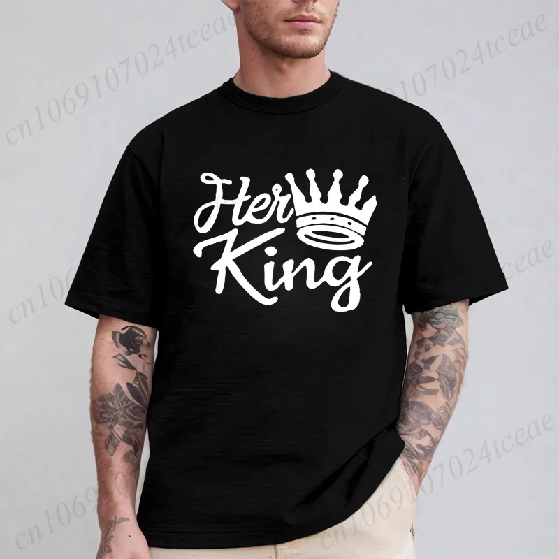 Her King and His Queen Shirt, Love Couples T Shirts, King Queen Tshirt, Best Couple Shirts, Lovers Shirt, Shirts for Couple Gift