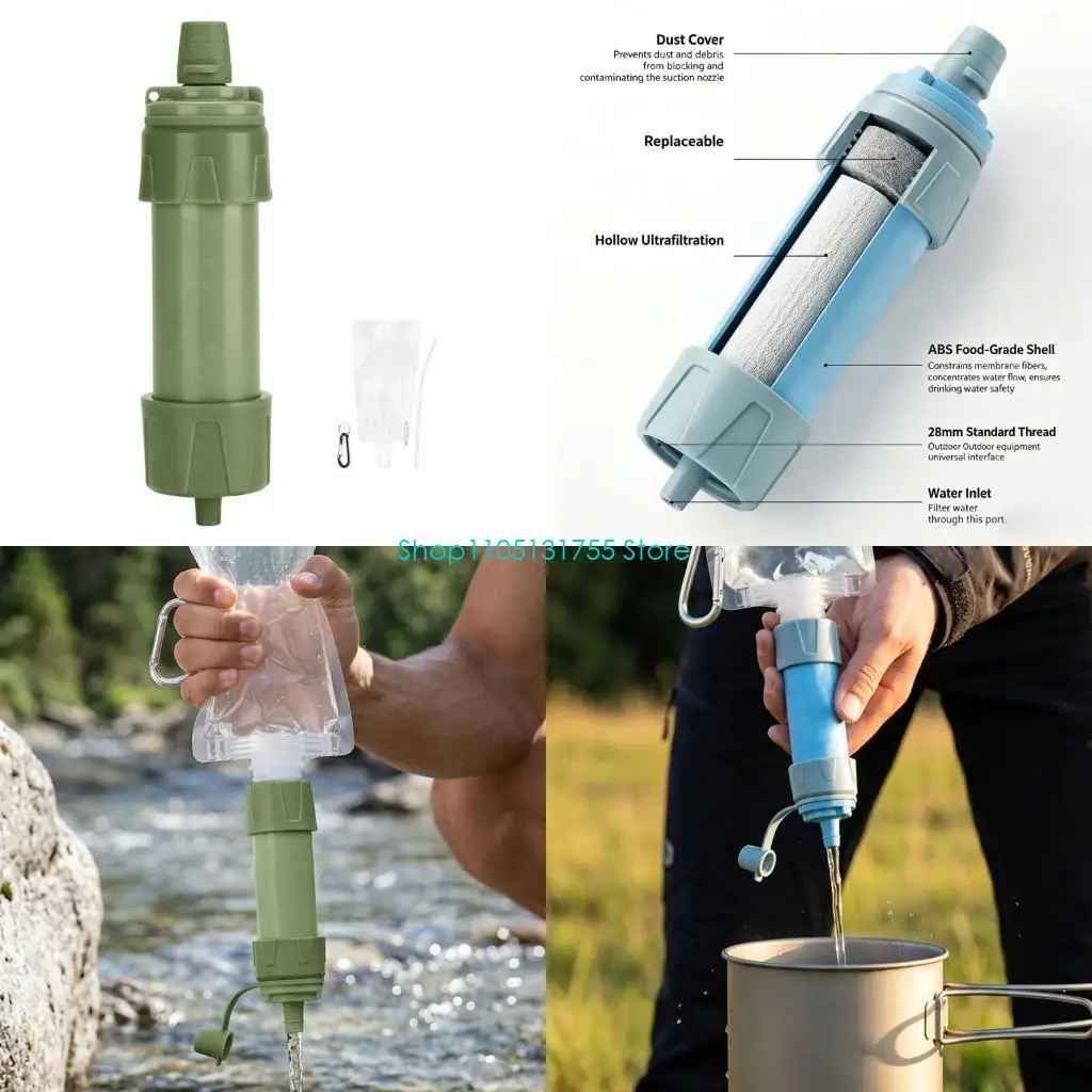 

K0EF Fast Flows Ultrafiltration Membrane Water Purifiers For Backpackers And