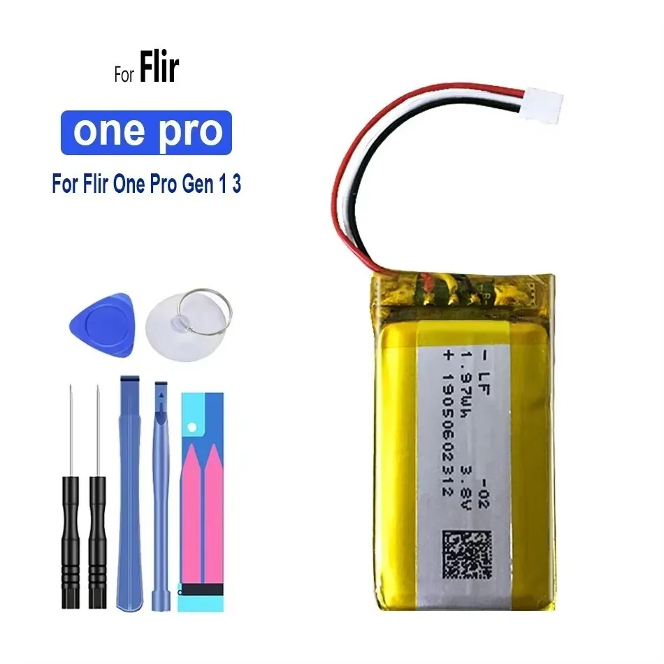 Battery 520Mah For Flir One Pro Gen 1 3 Thermal Imaging Camera