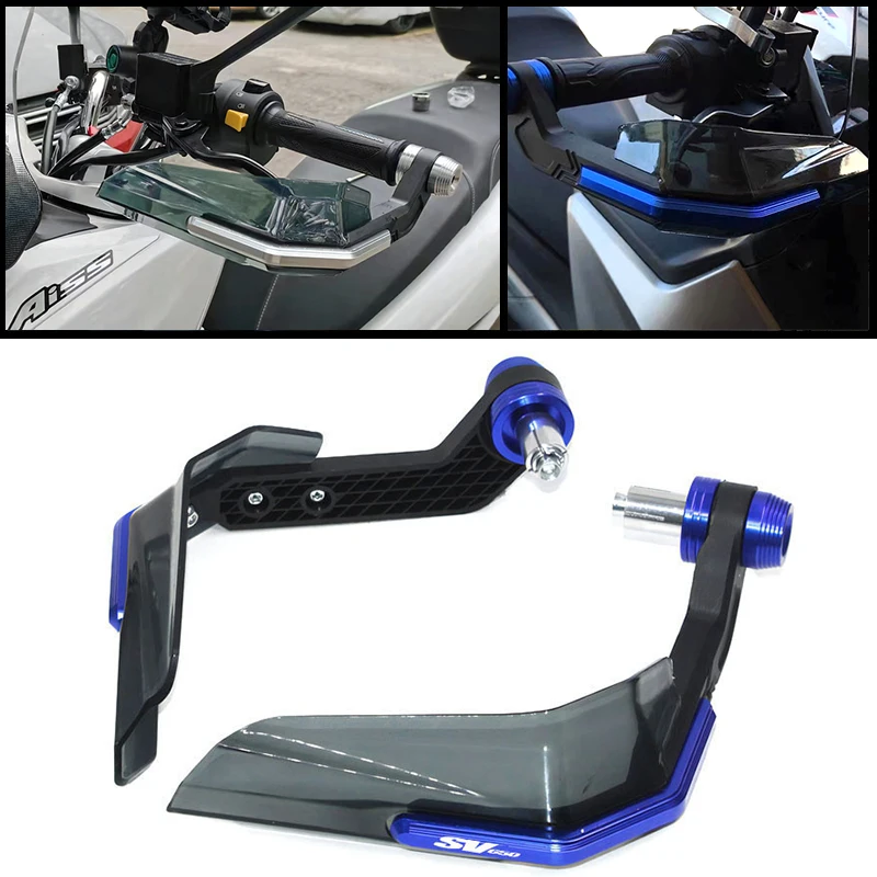 For SV 650 SV650X SV650/S All Years Motorcycle Handguard Shield Hand Guard Protector Windshield