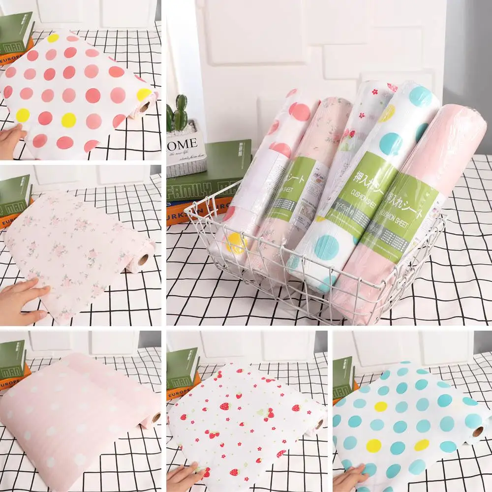 Decor Mat Non-Slip Drawer Mat Mildewproof Waterproof Cabinet Liner Moisture-proof Oil-proof Shelf Liner Pad Table