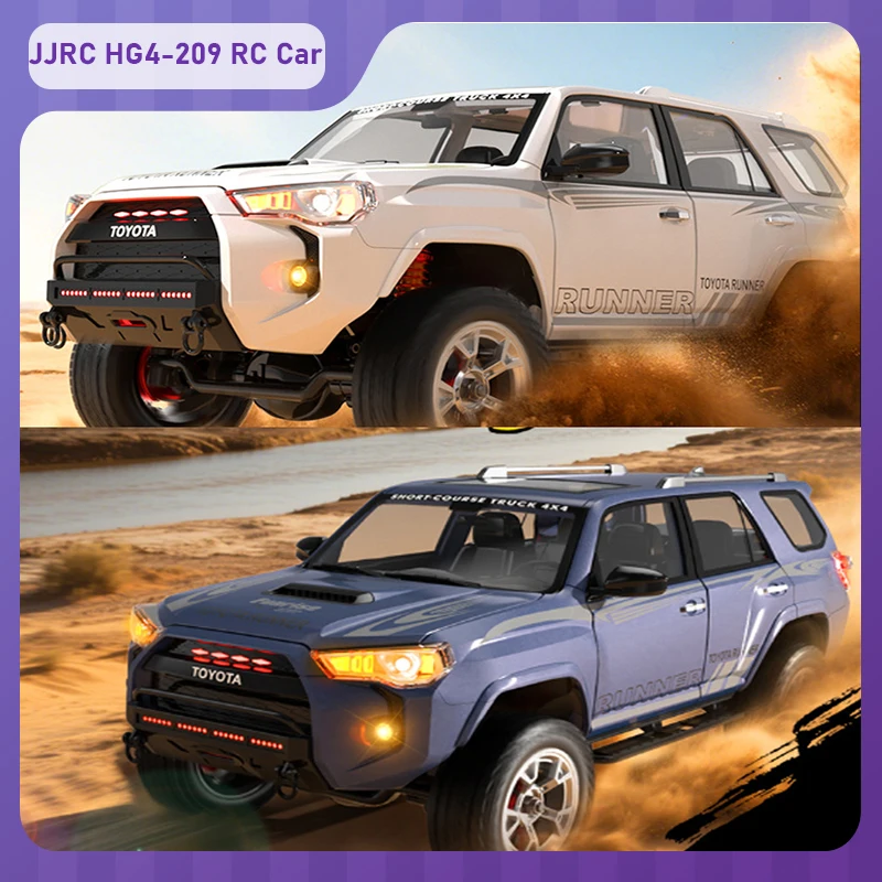 

Новый JJRC HG4-209 RC автомобиль 1:18 Электрический RC Внедорожник 2,4G RC Моделирование Toyota Полномасштабная модель автомобиля Моделирование Свет Подарок