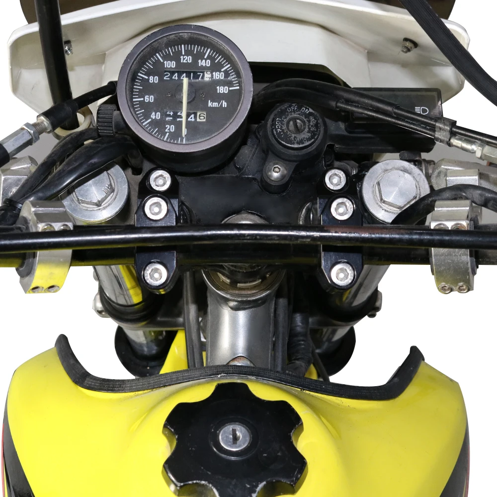 For Honda VTR1000F CB250F/Hornet CB900F CB300F CB400 CB500X/F CB650F CB1000/1300 Mount Extension Back Moved Up Handlebar Risers