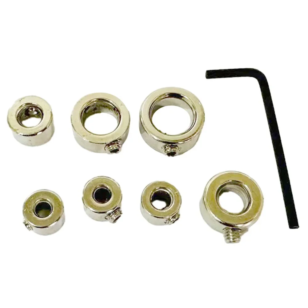 4 قطعة/8 قطعة الحفر وقف طوق الإصلاح إلى مثقاب الحفر الحد من عمق الحفر المعادن الموضع الحفر محدد العملي