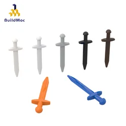 10PCS Assembles Particles 98370 Sword Bricks Building Blocks Replaceable Parts Toys For Gifts