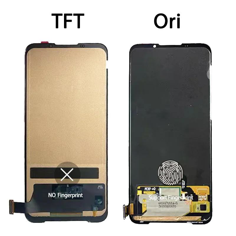 6,67-calowy ekran AMOLED do Xiaomi Black Shark 3, zestaw ekranu dotykowego LCD z digitizerem do Xiaomi BlackShark 3 KLE-H0 KLE-A0 LCD — zdjęcie produktu 5