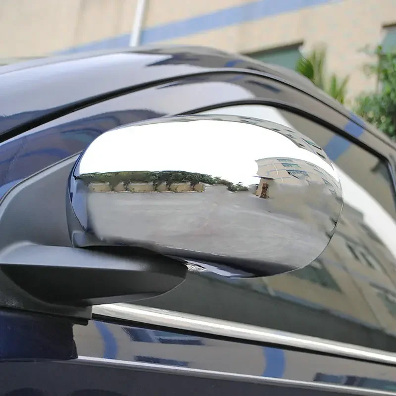 

For Jeep Compass 2008-2016: 2-Piece Side Mirror Cover - 3M Adhesive, Stylish Guard & No Tools