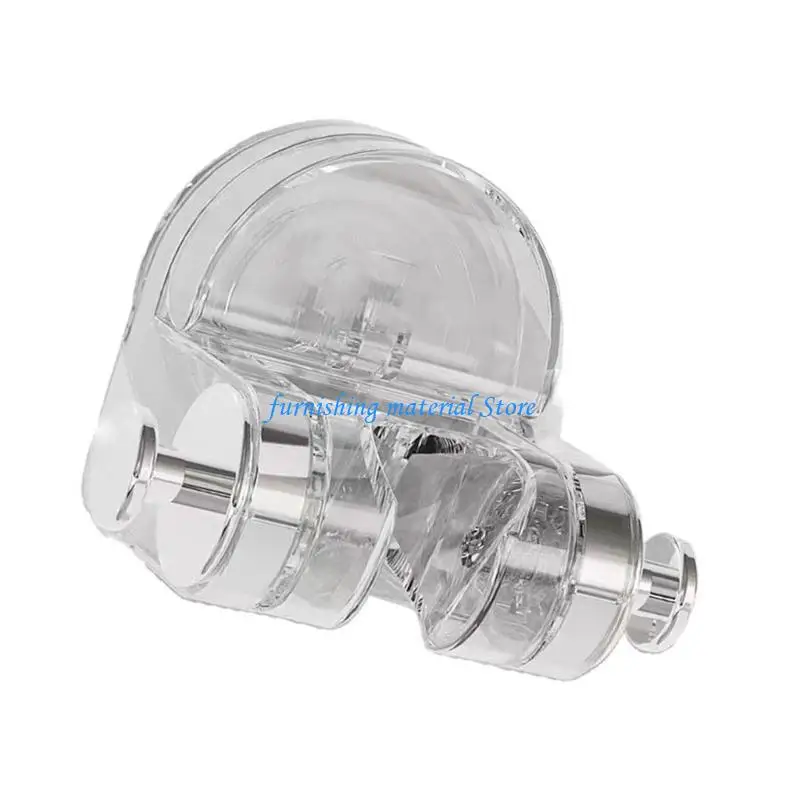 Y5GD Multiple Directional Shower Head Stand with Strong Adhesion No Damage To Wall Quick Setups Design Brackets for Bathroom
