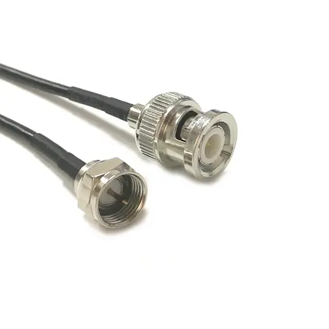 BNC Male to F Type Male Plug Pigtail Cable Adapter RG174 20cm/30cm/50cm/100cm NEW