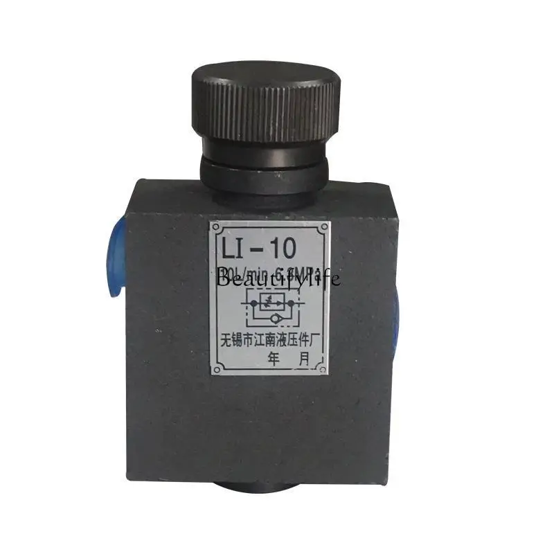 

jj4 Hydraulic one-way throttle valve LI10BLI10 Precision flow valve for automatic lathe