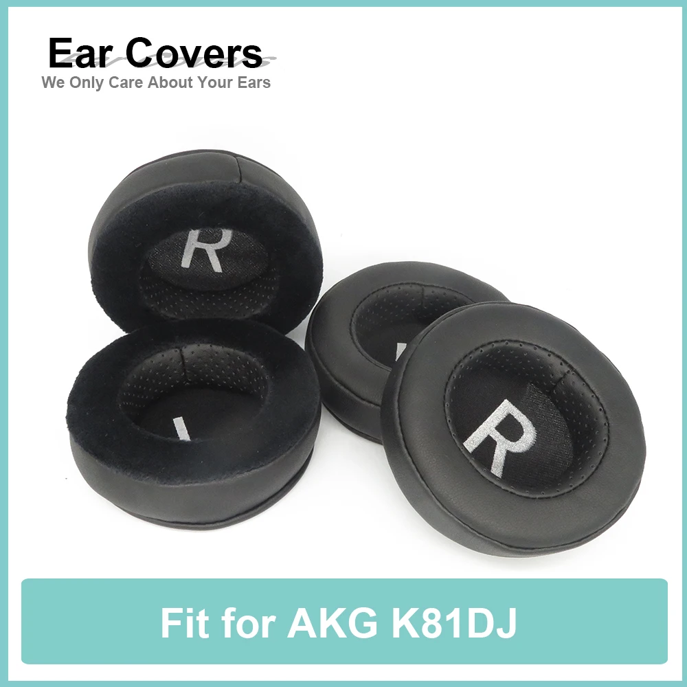 

Earpads For AKG K81DJ Headphone Earcushions Protein Velour Pads Memory Foam Ear Pads