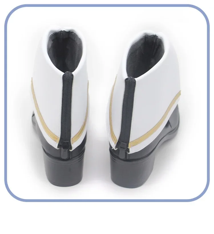 Game Girls Frontline Lynn Cosplay Shoes Halloween Carnival Boots Cosplay Prop Anime PU Leather Shoes Custom Made