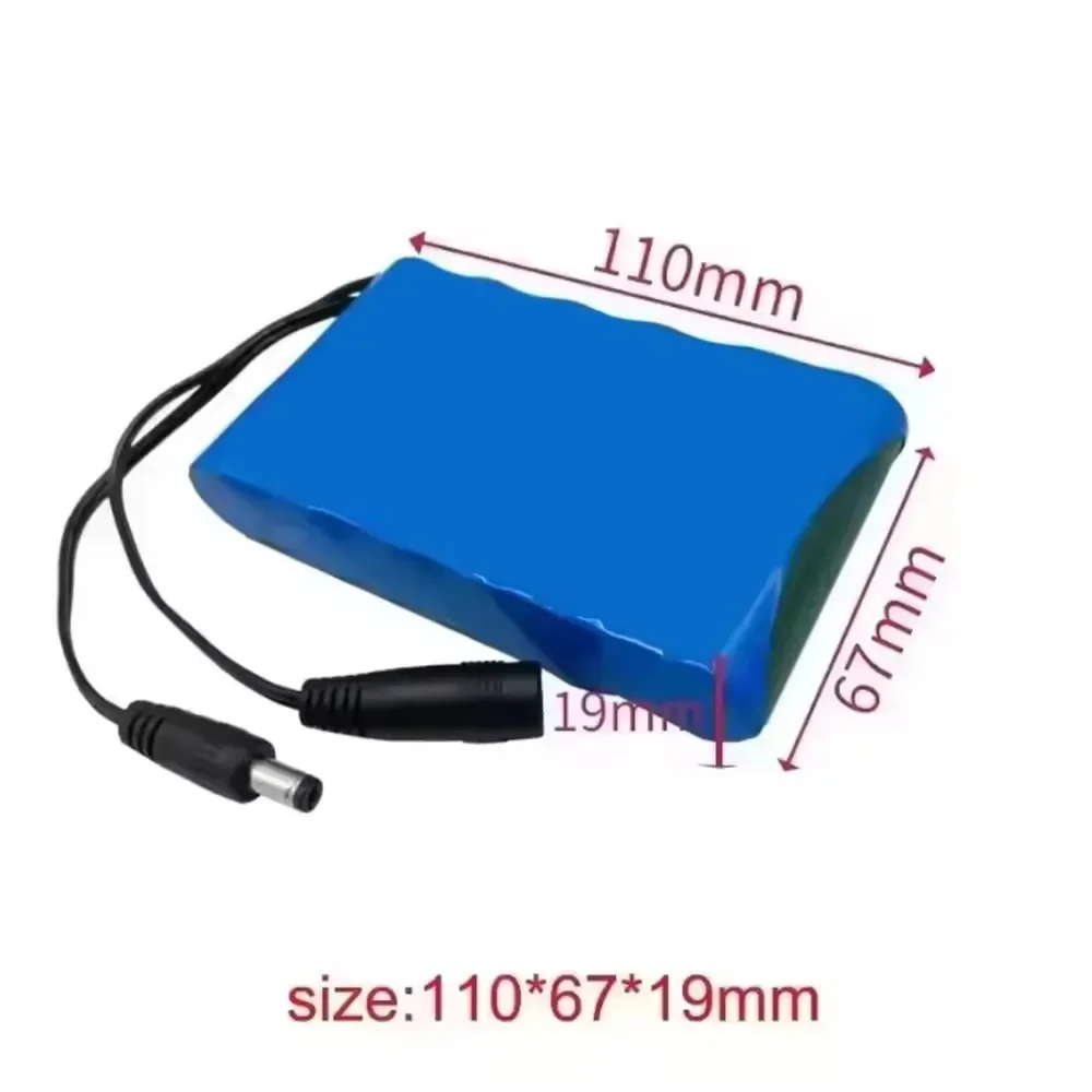 

‍50000mAh 24V Portable high-capacity 18650 6S1P rechargeable battery lithium-ion DC25.2V 5000mAh monitor camera toy ca